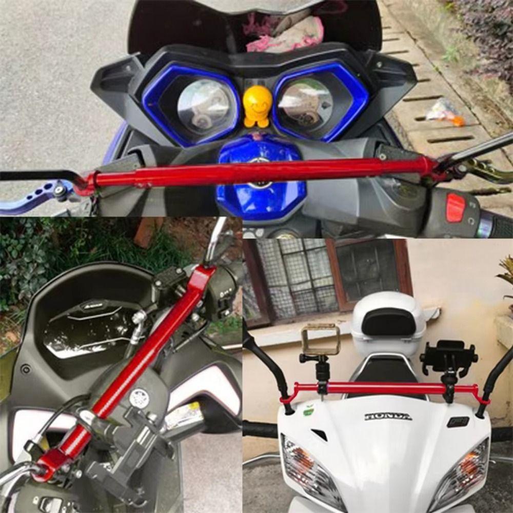 Reinforced Motorcycle Balance Bar Motorcycle Aluminum Zinc Zinc Alloy Extension  Mobile Phone Stand
