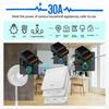 Wireless ON OFF Switch RF 433 Module Remote Control Light Switch 1/2/3 Gang Wall Switch 30A 110V 220V For Home Bedroom Led Light
