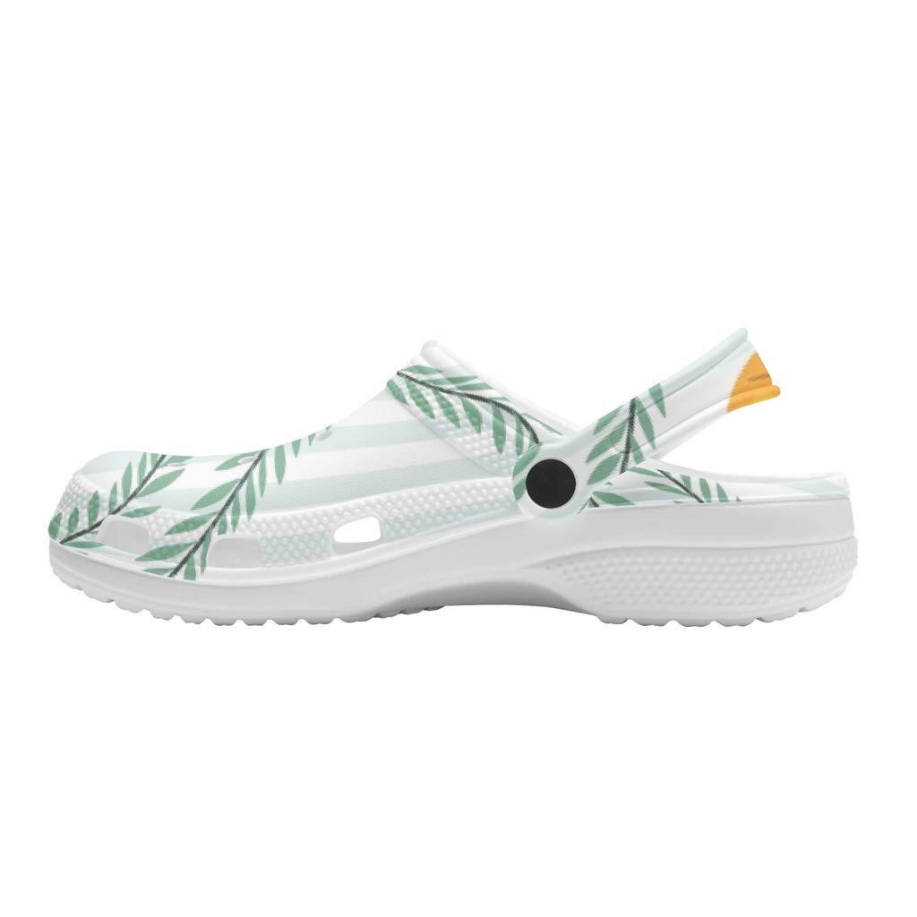 Men Women Graphic Printed EVA Casual Clogs Lightweight Breathable Slip On Soft Sole Shoes Summer Sandals Summer Daily Wear