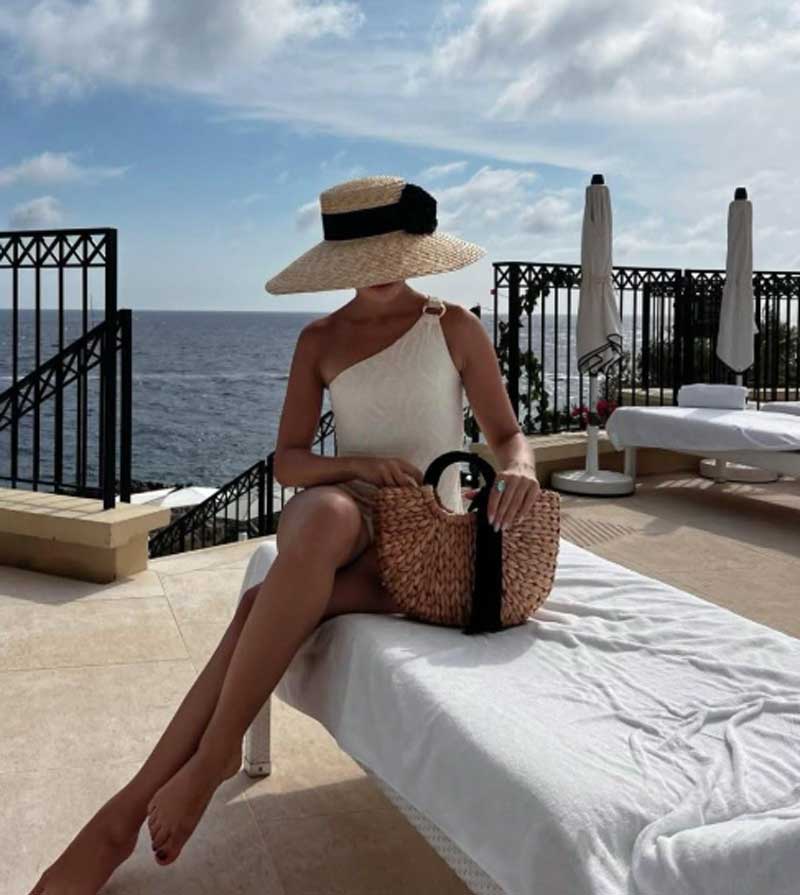 Hepburn Hat Sun Hats Shiny Straw Hat European American Braided Female Sunshade Beach Hat Sombrero