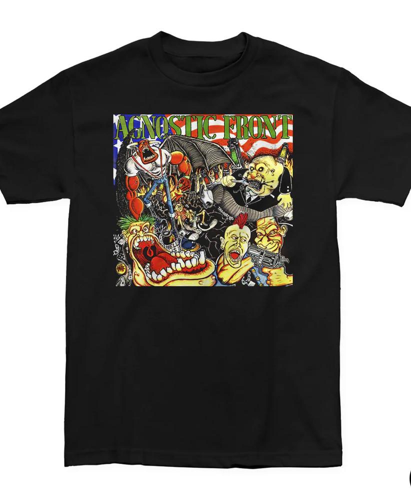 Agnostic Front band black Tshirt Unisex All sizes S to 45XL 3F335 Unisex T-Shirt XXL