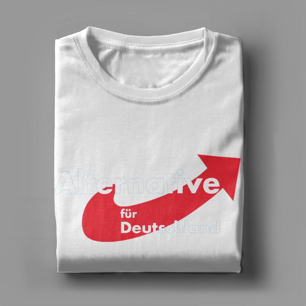 Streetwear TShirt Alternative Afd GerUnisexy Cotton TShirts AFD GerUnisex Logo Tee Shirt for Unisex Summer Loose Short Sleeve Tops
