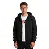 Men's Spring/Autumn Basic Solid Color Zip-Up Hoodie! Heavyweight Cotton Drawstring Kangaroo Pocket Loose-Fit Jacket, Multi-Color Versatile Top