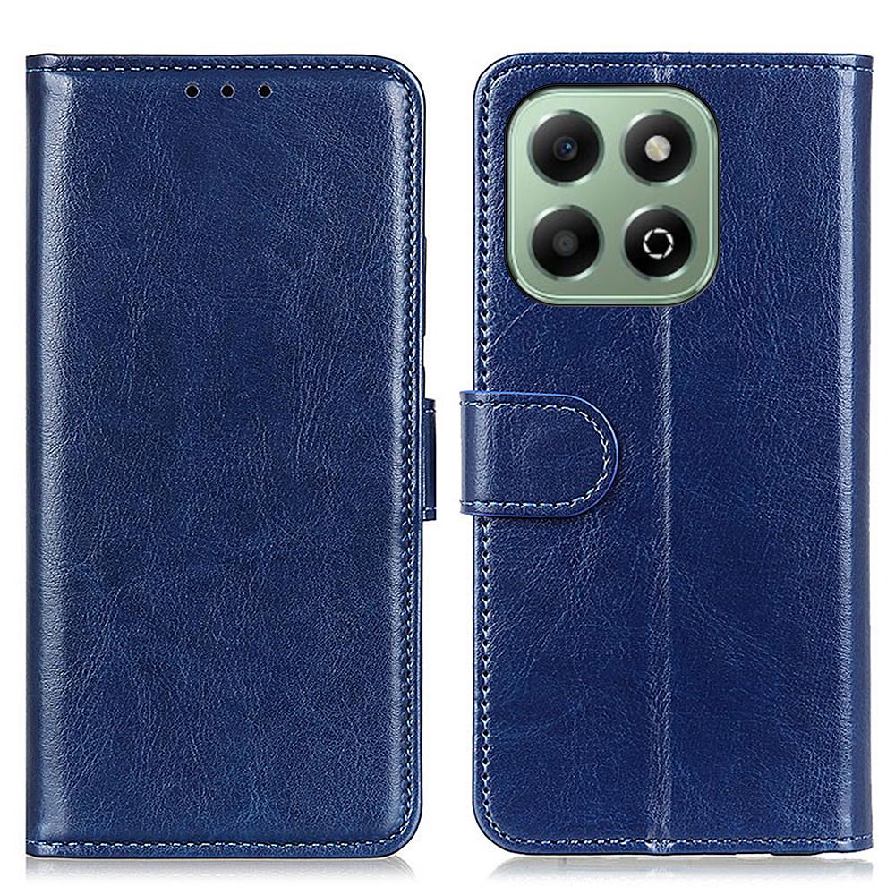 Für Honor X6b 4G Hülle Crazy Horse Textur PU Leder Handy Ständer Hülle