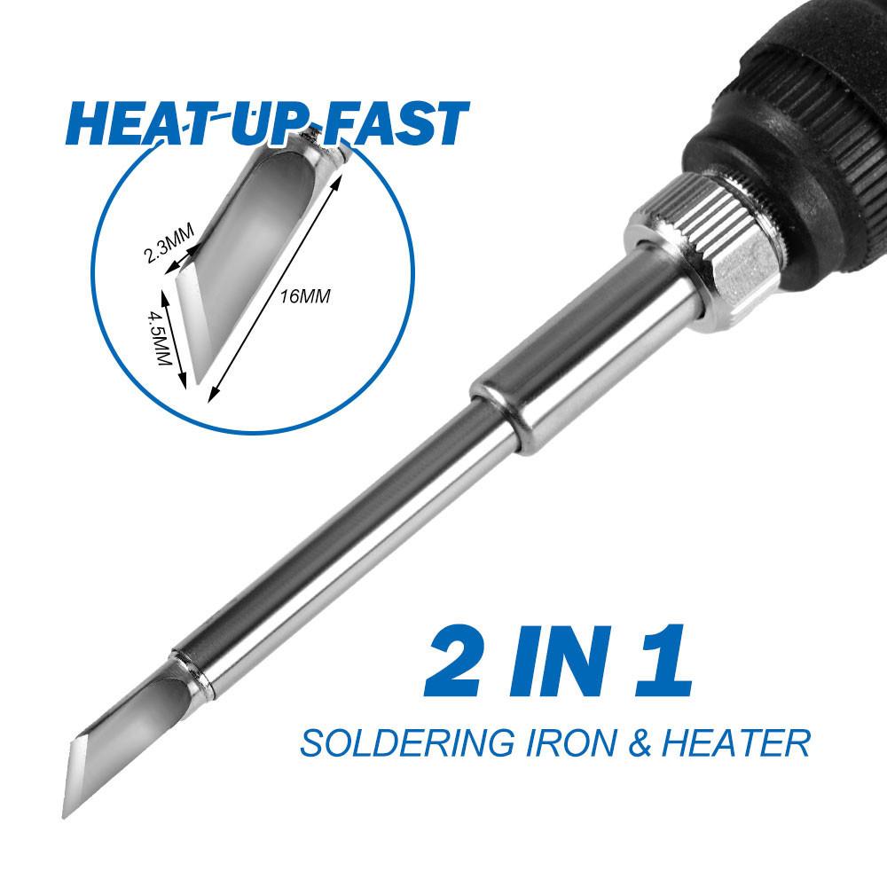 2-in-1 Portable Cordless Electric Soldering Iron Multifunction Household Electric Welding Machine