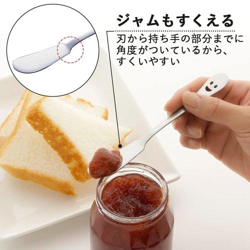 Shimomura Kihan Butter Knife Set of 2 [Made in Japan] Stainless Steel, Dishwasher Safe, 14.5cm Long, Rust Resistant, For Butter Spreading, Margarine,