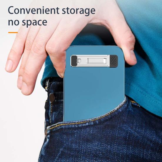 Mobile Phone Holder Foldable Self-adhesive Anti-slip Mini Invisible Multi-angle Adjustable Universal Multifunctional Phone