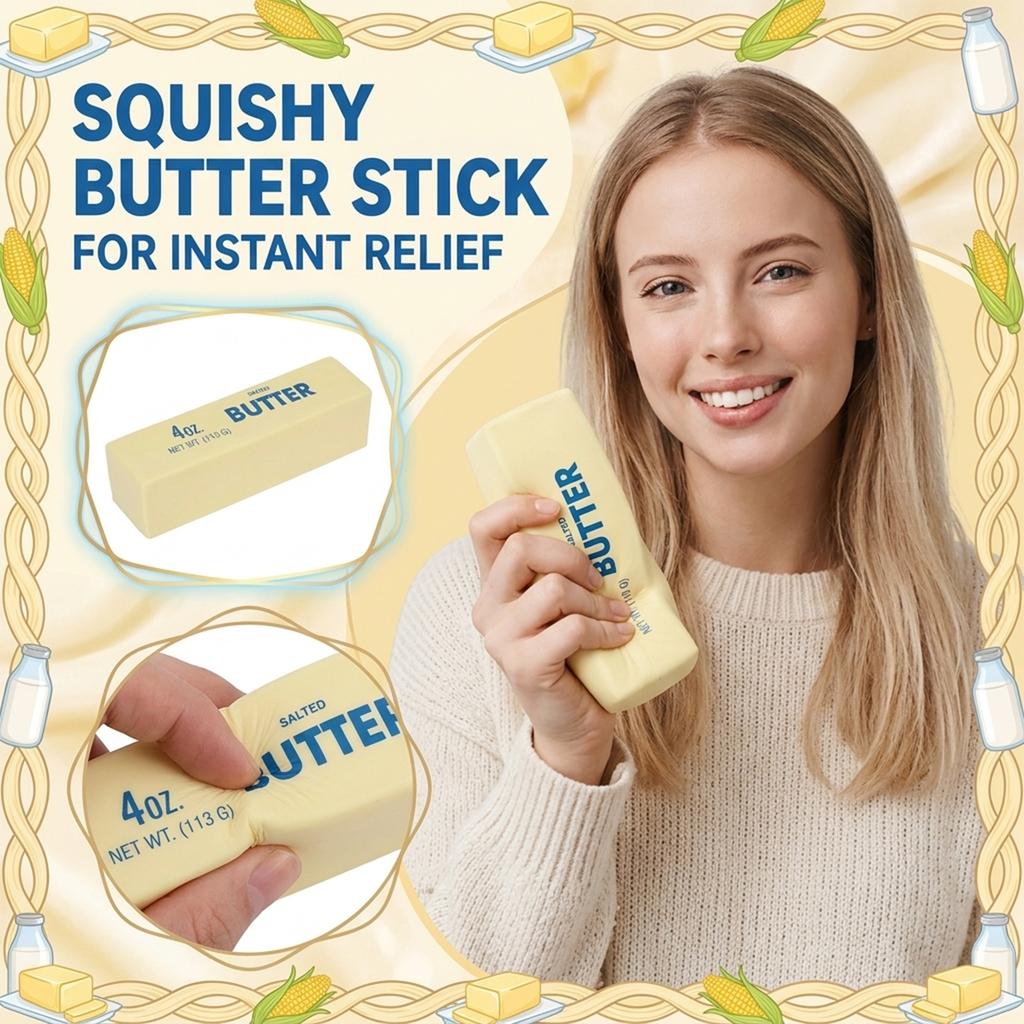 BUTTER Cute Pinching Le Delicate Decompression Toy Gift Suitable For Little Girl's Birthday