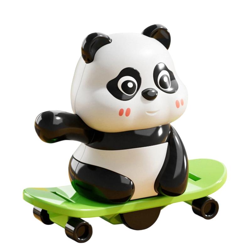 

Wind-Up Panda Toy - Educational Interactive Parent-Child Bonding Activity Baby S Motor Skills Development Cute Toy Animal