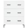 Sideboard White 69.5 x 34 x 90 cm Particleboard