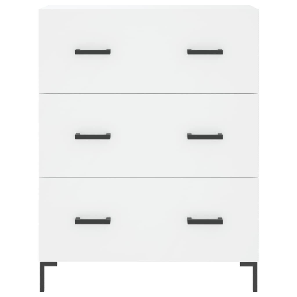 Sideboard White 69.5 x 34 x 90 cm Particleboard