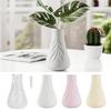 Multifunctional Leaf Design Vase Ornament Silicone Mold For Crafting Custom Vases Using Resin Or Concrete Materials