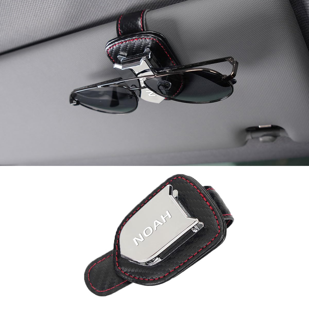 

Sunglasses Eyeglasses Leather Compatible with Noah 90 Eyeglass Holder for Safe Visor Protects Easy Car Interior 1pc For For Noah Holder, Holder,