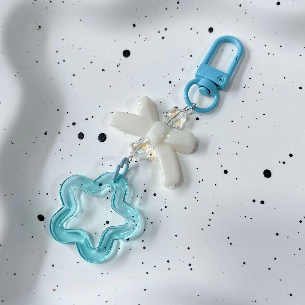 Handmade Cat Claw Phone Charm Y2K Star Bead Phone Keychain Sweet Cat Claw Pendant  Girls