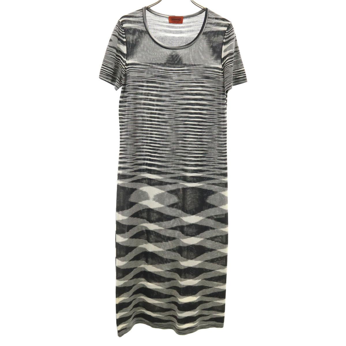 

Missoni made in Italy Overall handle Short sleeve one piece 40 Black Women Used