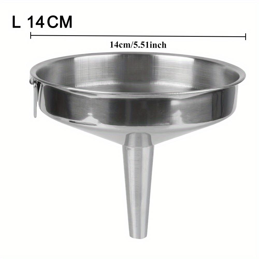 Metal Funnel For Canning Kitchen Tools Kitchen Accessories Wide Mouth Funnels Bar Wine Beer Oil Flask Funnel