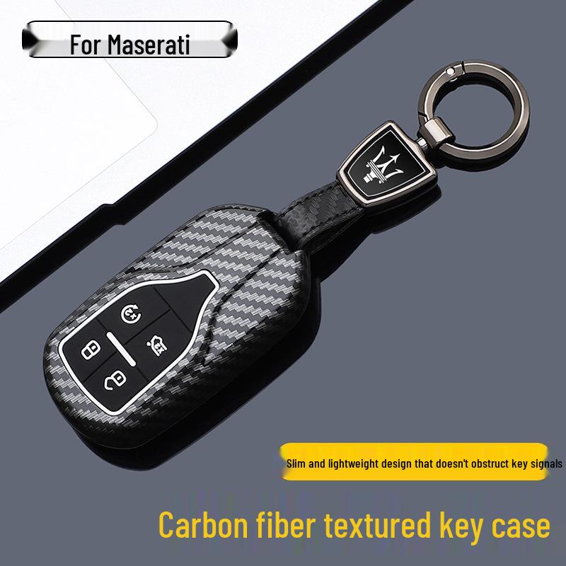Maserati Key Cover for Levante, Ghibli, GT, Quattroporte - Premium Protective Case
