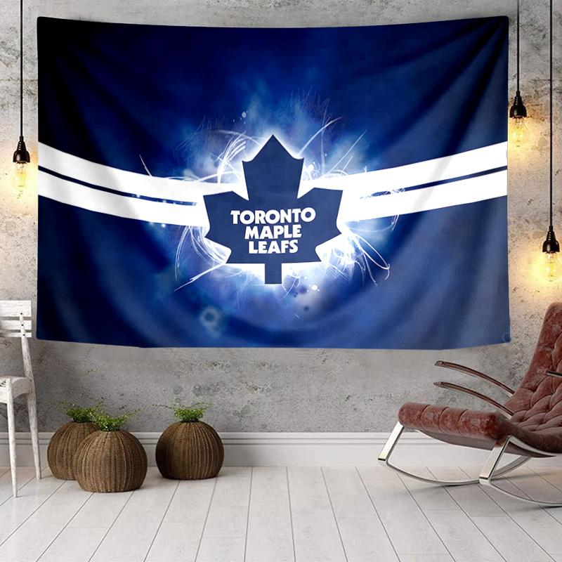 Maple Leafs Printed Tapestry, Wall Hanging,Livingroom, dormitory, Large Wall Decor, Fabric Decor Fan Birthday Gifts