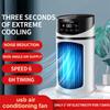 3-in-1 Persönlicher Leiser Tischventilator 6 Geschwindigkeiten Einstellbarer Zirkulationswind Luftkühler Kühlventilator für Büro Schlafzimmer Schreibtisch
