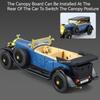 1:32 Rolls Royce Phantom 300SL Toy Cars Model Alloy Diecast Light Sound Miniature Vintage Car Rubber Tire Vehicle Model Ornament