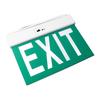 Led Emergency Exit Sign Acrylic Clear Eye Catching Exit Sign with Light for Building Camera Indoor Use AC85‑265V