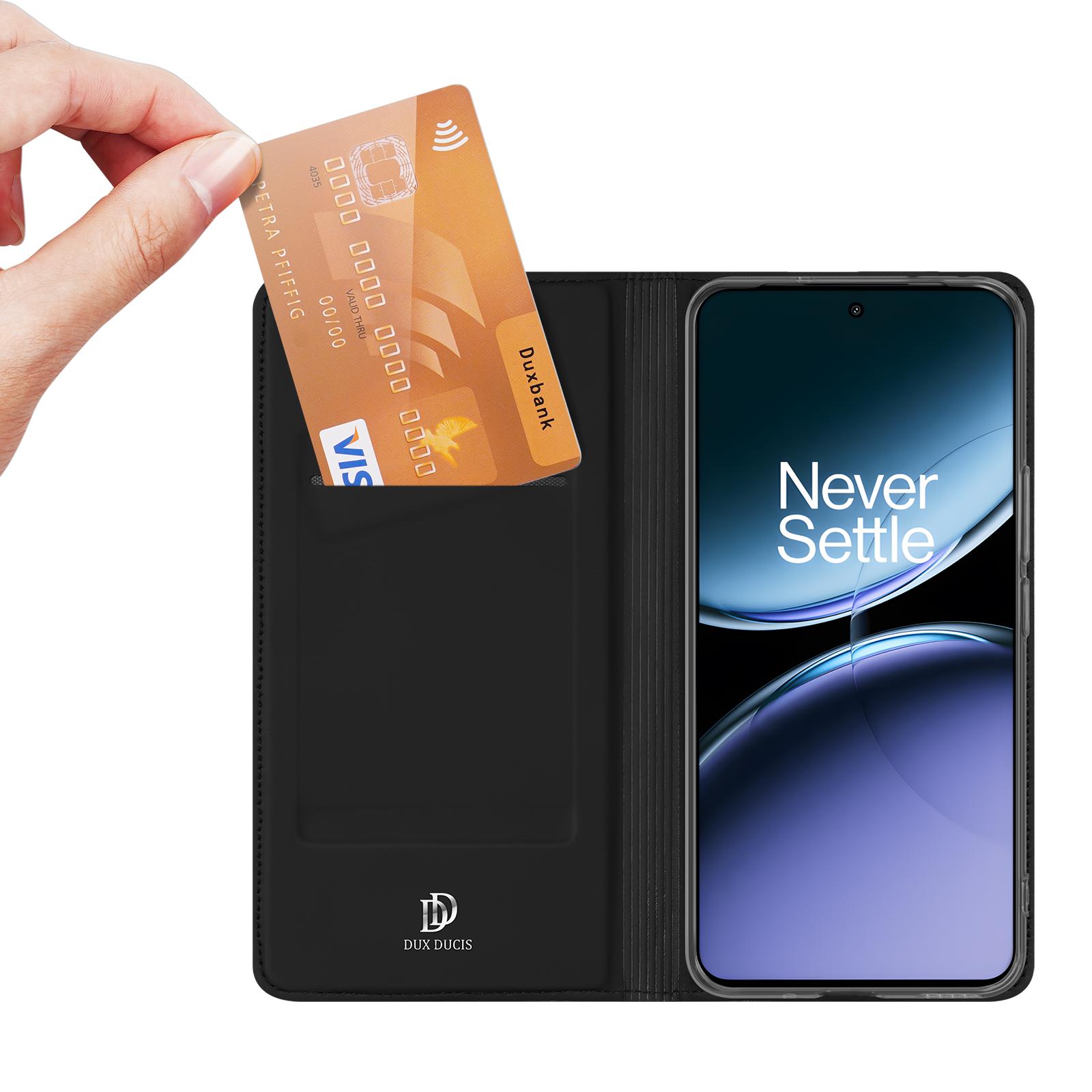 

DUX DUCIS Skin Pro Series For OnePlus Nord 4 Case Leather Cover Card Holder Black