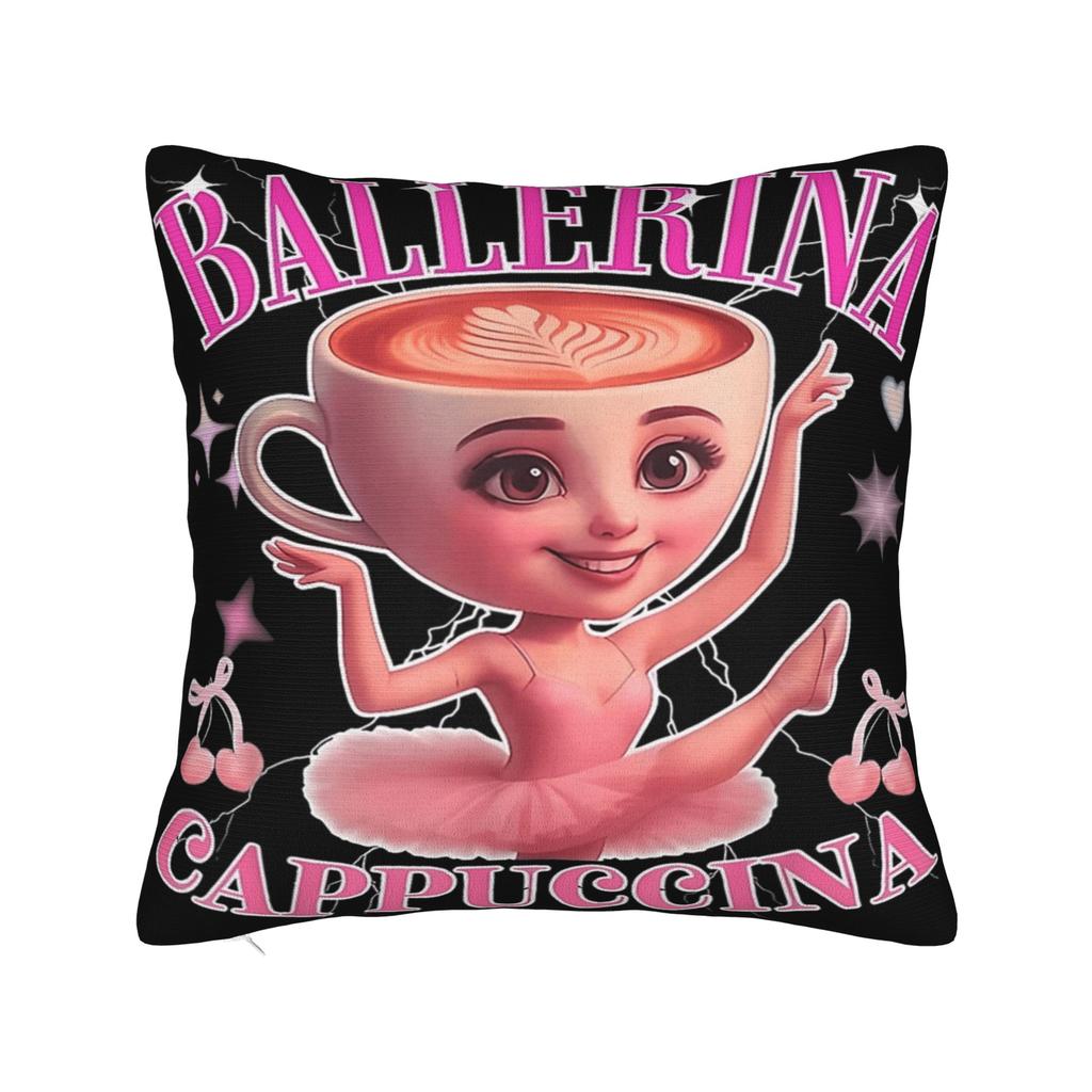 Watermeloni Crocodili Brainrot Fusion Italian Meme Pillowcases Cute Funny Pillow Case For Couch Sofa Bedroom Comfy Pillow Cover