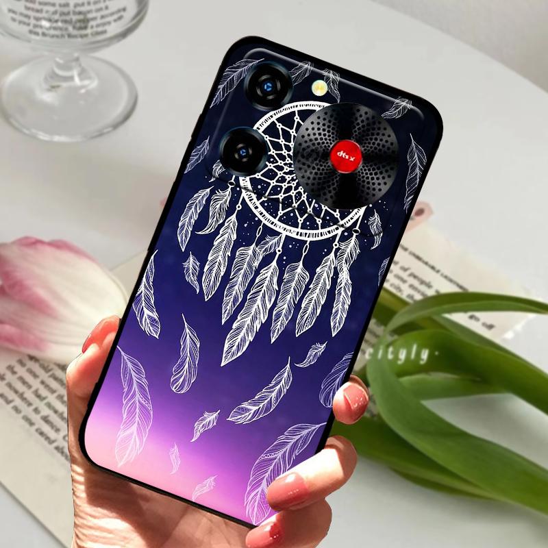 Per custodia telefono ZTE nubia Music 2 4G Music2 Cover Posteriore in Morbido Silicone Per Nubia Music Lusso Moda Protettiva Coque Fundas