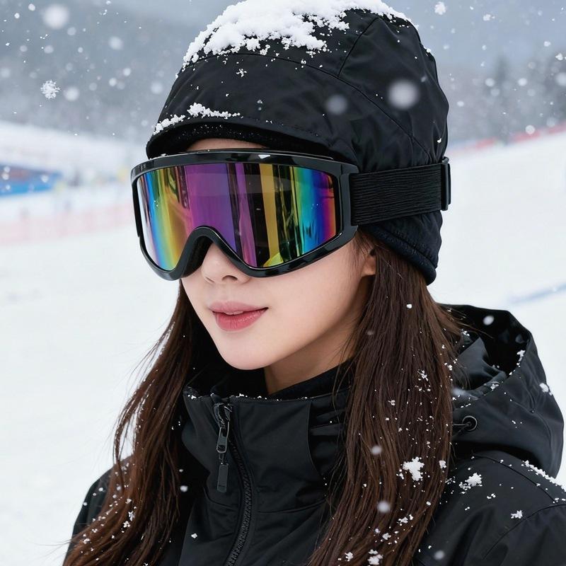 Ultra Light Ski Goggles Men Women Outdoor Hiking Snow Sunglasses Windproof Warm