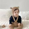Winter Baby Knitting Hat Soft 0-2 Years Baby Hat Cute Rabbit Ear Knit Hats  Kids