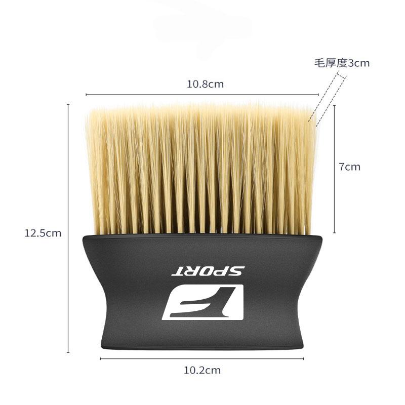 Car Interior Sweeping Dust Soft Brush Cleaning Tool Valve Cap For Lexus F SPORT ES RX NX LS UX LX GS LM IS250 IS300 RX350 ES300H