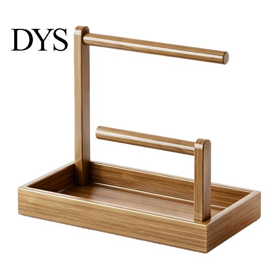 Space Saving Organizer Wooden Headband Holder Organizer, Large Capacity Storage Box, Dormitory Desk Multi Purpose Container, for Hair Accessories And
