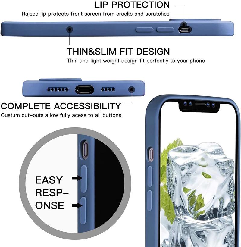 Official 16 Series Fashion Liquid Silicone Phone Case for iPhone 16 15 14 11 13 12 Pro Max Plus Shockproof Protection Back Cover