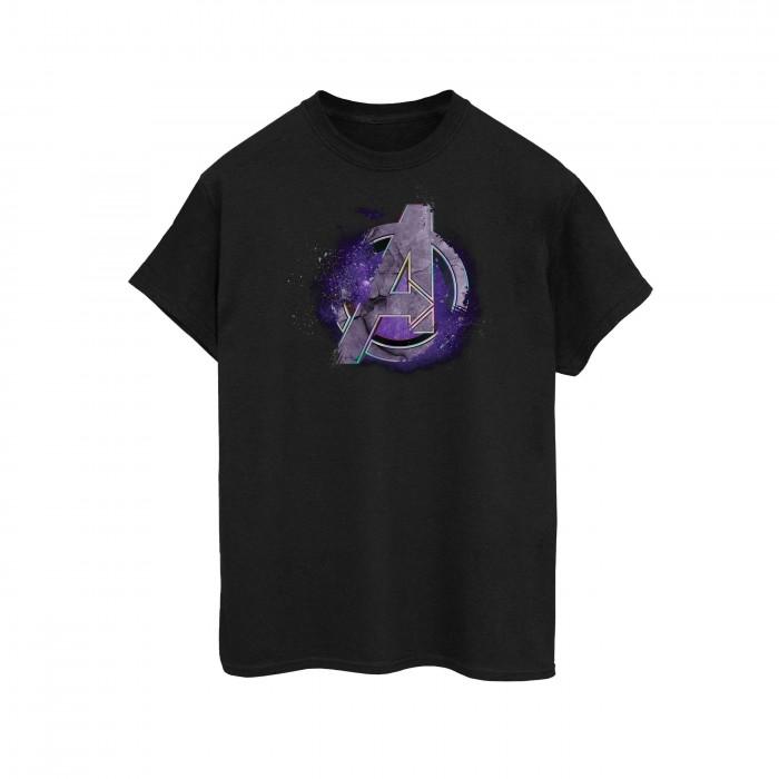 Avengers Endgame Pánské bavlněné tričko Space Logo