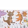 Jungle Animals Wall Stickers For Kids Rooms Home Decor Poster Wall Decals Removable