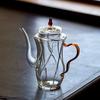 250ml Imitation Song-Dynasty-style Heat-resistant Glass Teapot With Handle Brewing Flower Tea Pot Kungfu Tea Set Tea Maker