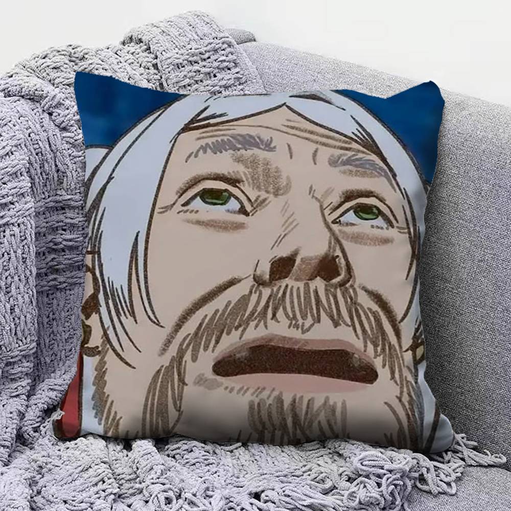 Frieren Memes Funny  Home Sofa Cushion Covers and Aecorative Custom Pillow Covers