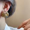 Rhinestone Garland Earrings Exquisite Flower Stud Earrings Elegant Vintage Pearl Earrings  Party
