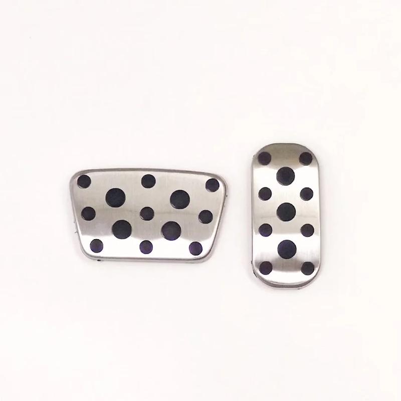 For Toyota Land Cruiser Prado FJ 150 2014 2015 - Car Foot Accelerator Pedal Cover Gas Fuel Brake Non-Slips Pad Accessories