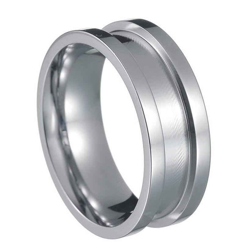 Fashion Popular Jewelry Ornament DIY Handmade Titanium Steel Ring Ring Ring Eardrop Frame 304 Stainless Steel Accessories Thumb Ring