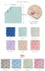 Set of Made in Jacquard 20 x 20 Instant Mini 6 Assorted Colors 02 [B-PLAID] Handkerchiefs, 6, Japan, Handkerchiefs, Approx. cm, Quick-Drying,