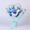 Hand-Knitted Rose Yarn Bouquet - Perfect Birthday or Festival Gift for Friends and Teachers