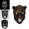 Marvel Captain America Civil War Black Panther Resin Mask Cosplay Costume For Halloween Party