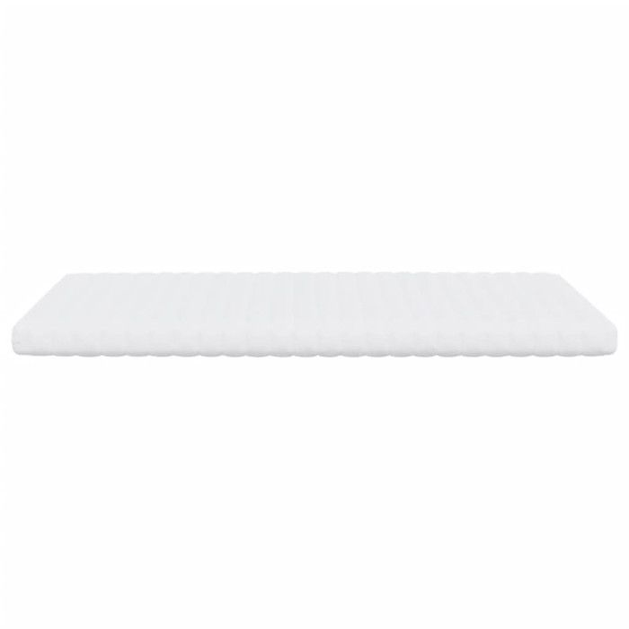 VidaXL Foam Mattress White 140x190 Cm 7 Zones Hardness 20 ILD, Bed Mattress, Daybed Mattress, Foam Mattress 356355