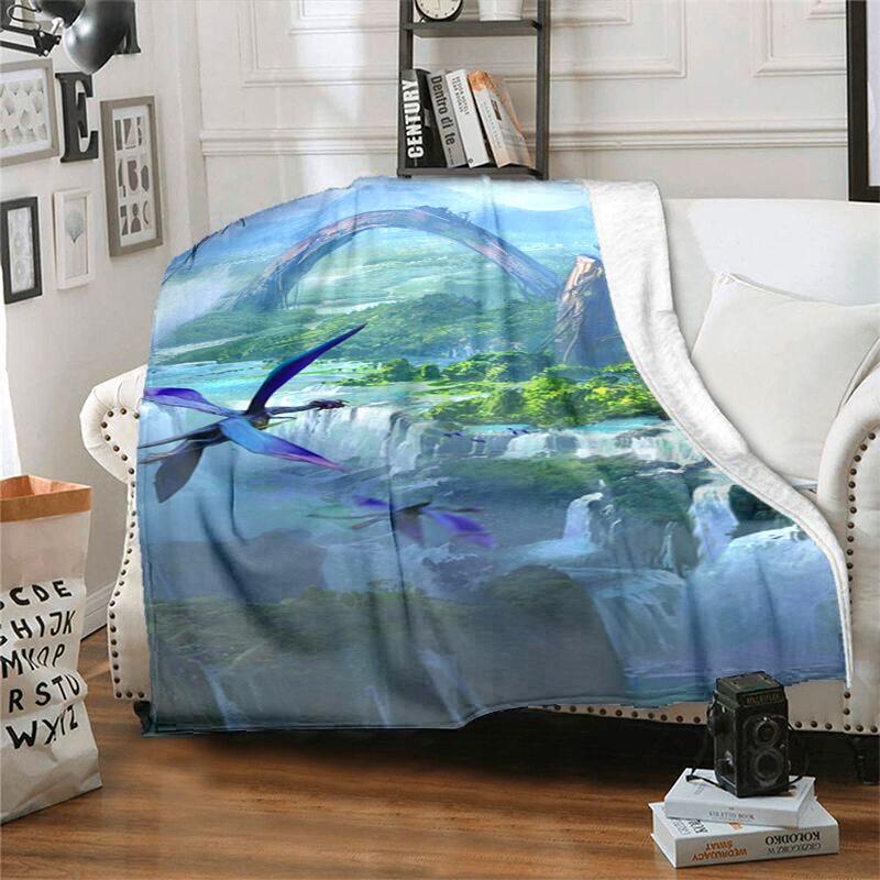 Dragon Soars Rainbow Bridge Blanket Suitable For All Seasons Sofa Blanket Outdoor Plush Blanket Air Conditioning Blanket Gift