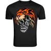 Cyber Tiger Head T-Shirt - Futuristic Mechanical Tiger Graphic