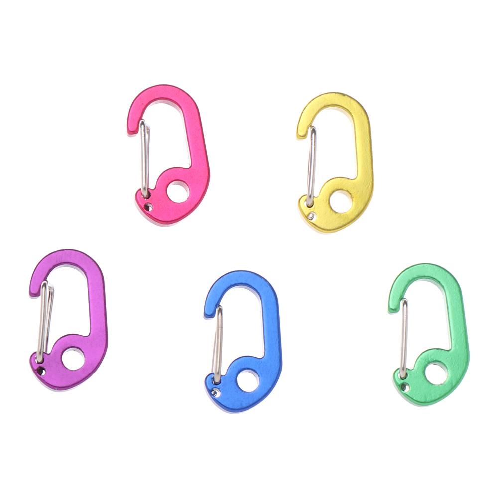 Camping Equipment Water Bottle Hanging D-Type Buckle Snap Hook Backpack Buckles Outdoor Carabiner