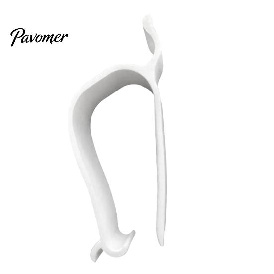 Domestic Toilet Seat Fix Stabilizer, Clip-On No Drilling Required Clamps, Stable Fixation Clamp Holder Easy Installation Lid Lifter, for Home Bathroom