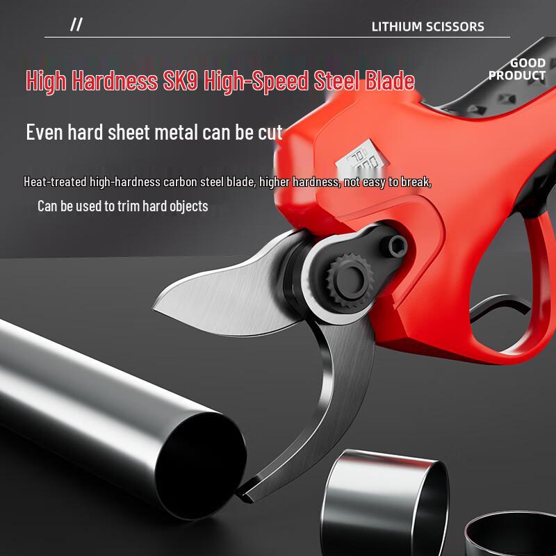 Mileide Cordless Electric Pruning Shears CN Plug (adapter Included)