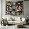 Spy Family Wall Tapestry Aesthetic Wall Hanging Printed Fabric Blanket Decorative Tapestries For Bedroom Living Room Home Decor